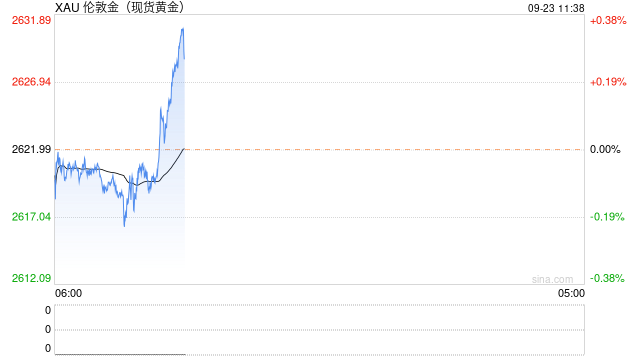 现货黄金突破2628美元 续刷历史新高